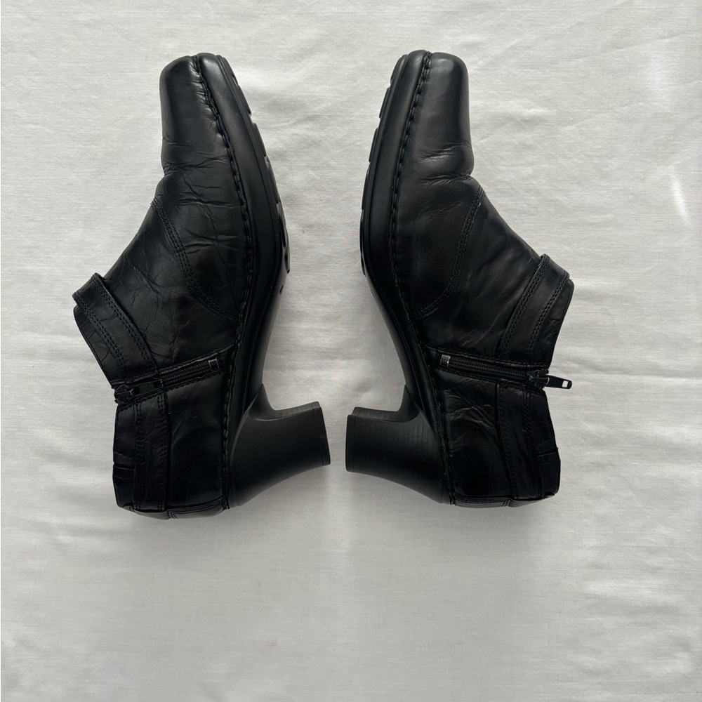 Josef Seibel Black Ankle Booties Size 41  (EU) 10/10.5 (USA) - Picture 3 of 11